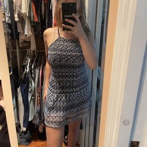Blue sun dress